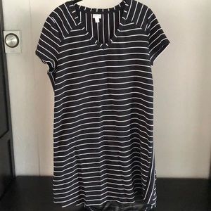 Black and White stripe dress